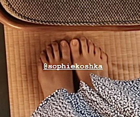 Sophia Albarakbah Feet